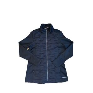 Since Insulated Jacket Women's S Golf Vest Thumb Holes Black Light‎ Weight FLAW